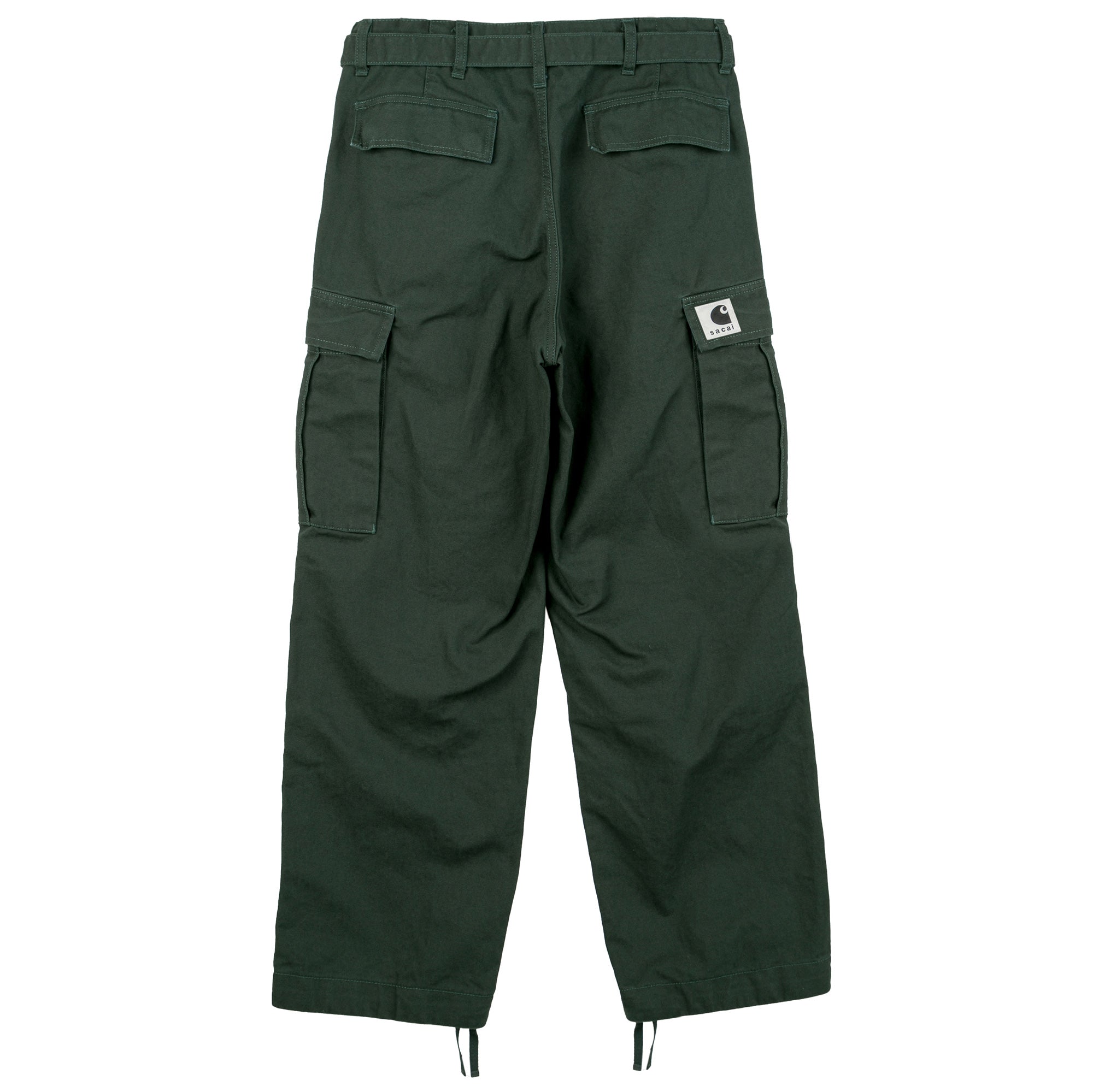 sacai x Carhartt WIP, Cargo Pants, green, 25-00992S – stormfashion.dk
