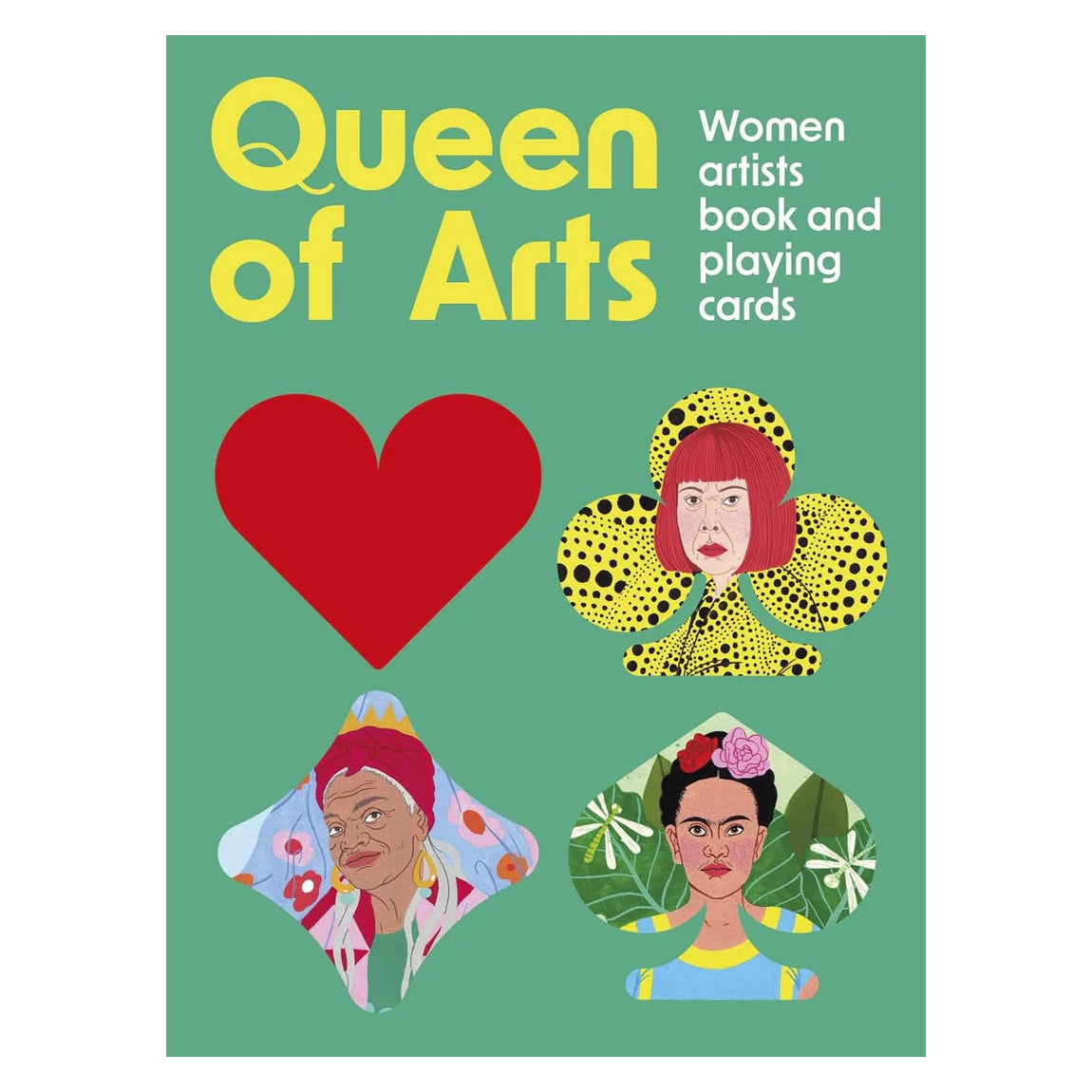 Queen Of Arts: Women Artists Book And Playing Cards Lydia Miller