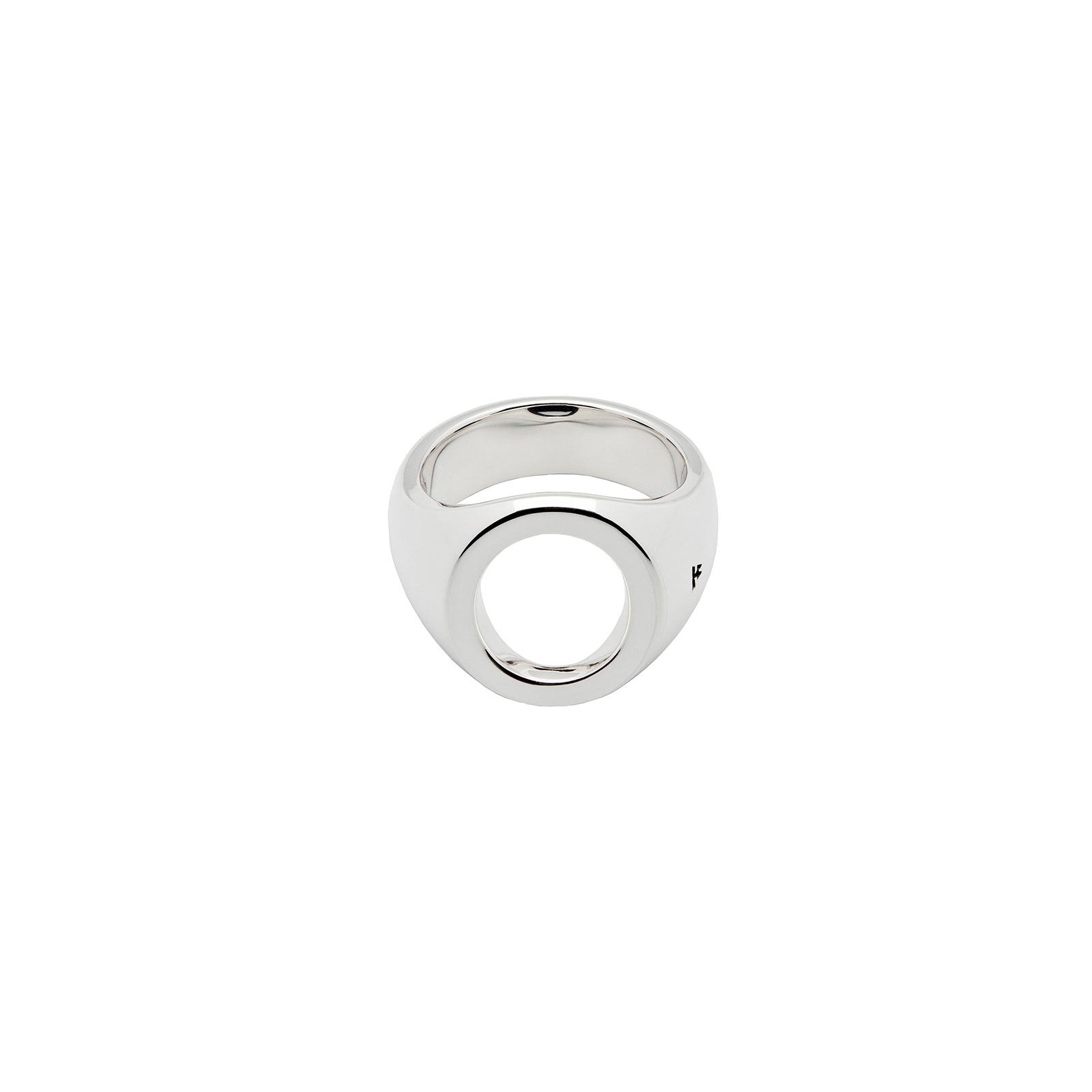 Tom Wood Open Oval  Sterling Silver Ring