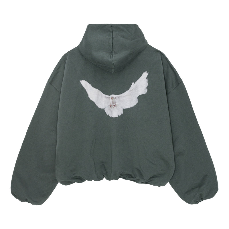 Yeezy Gap engineered by Balenciaga Dove Hoodie green – stormfashion.dk