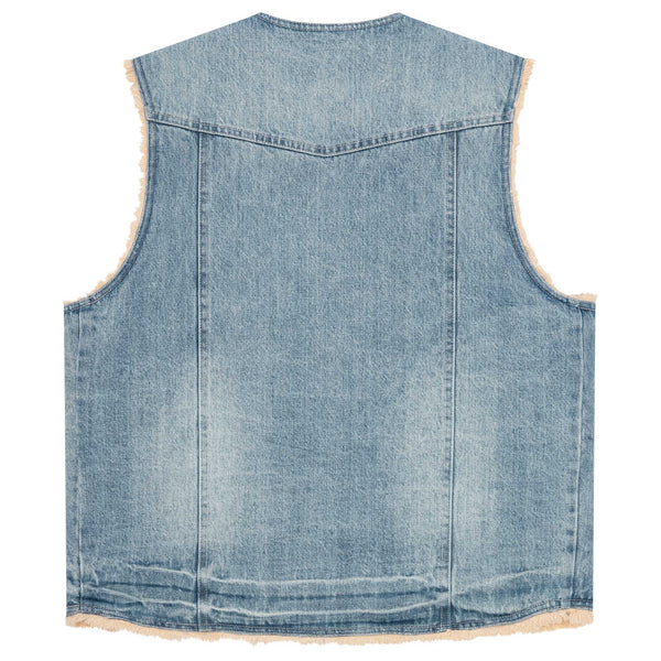 Denim Work Vest