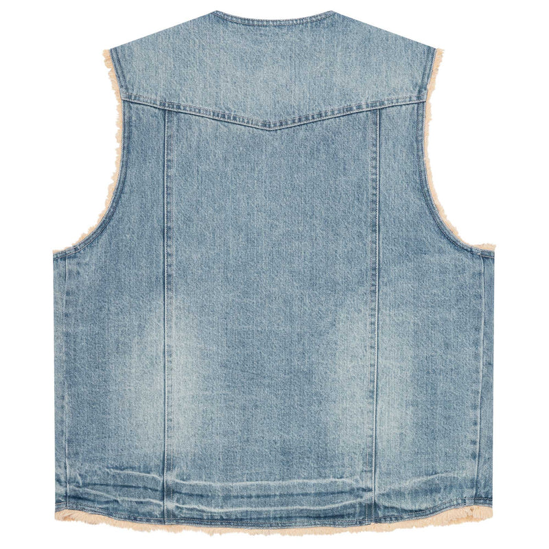 Denim Work Vest