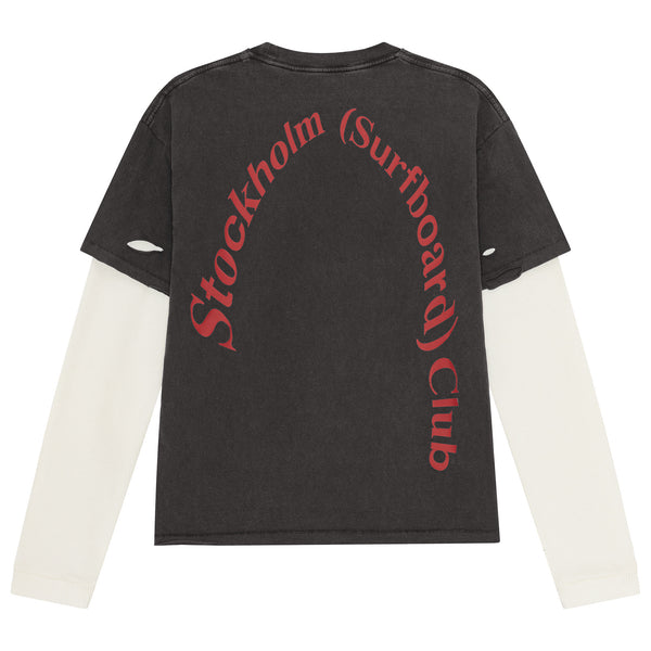ロンハーマンStockholm Surfboard Club Tシャツ Stockholm Surfboard Club tシャツ コットン Tシャツ メンズ