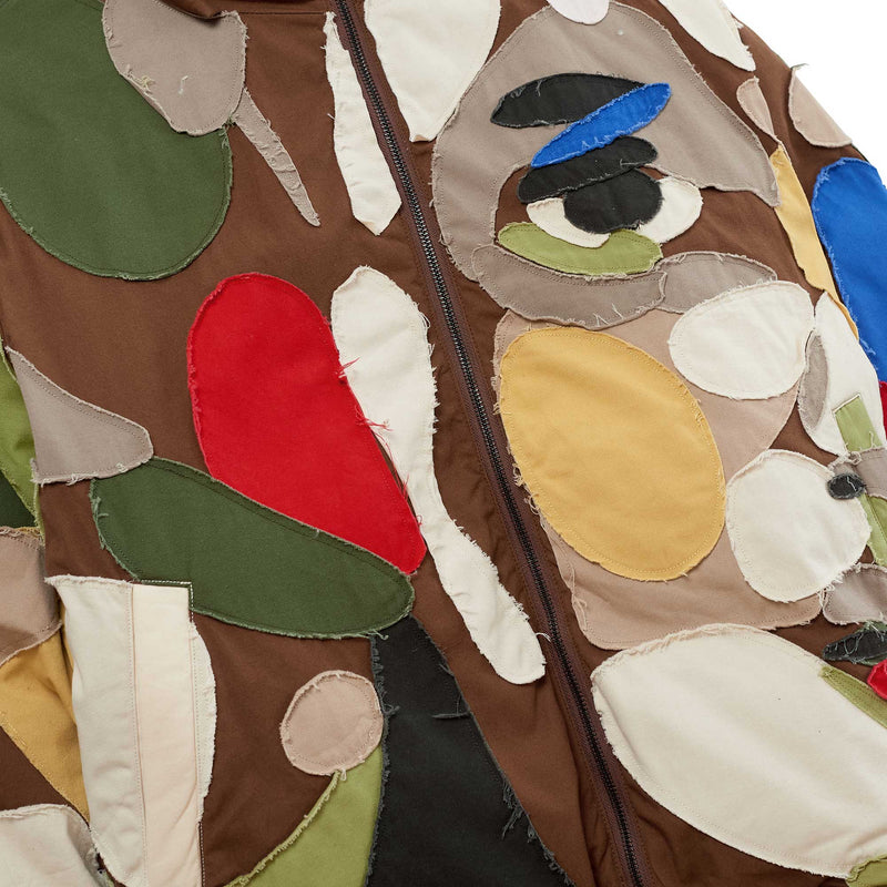 Patchworked Face Down Puffer