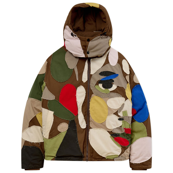 Patchworked Face Down Puffer