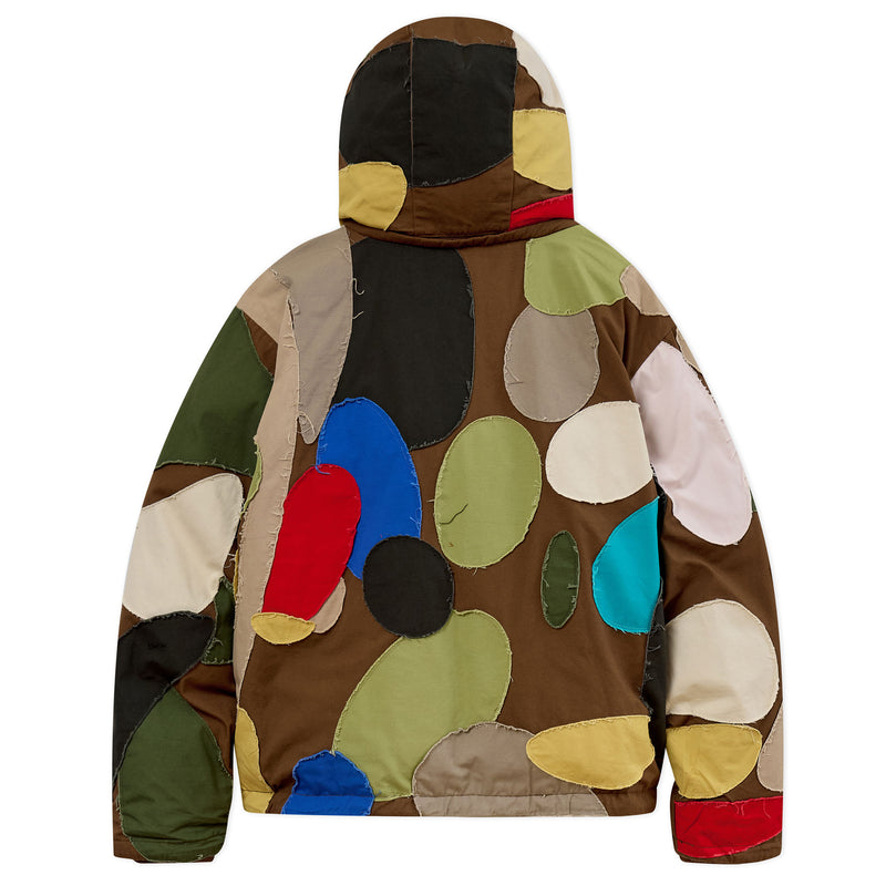 Patchworked Face Down Puffer