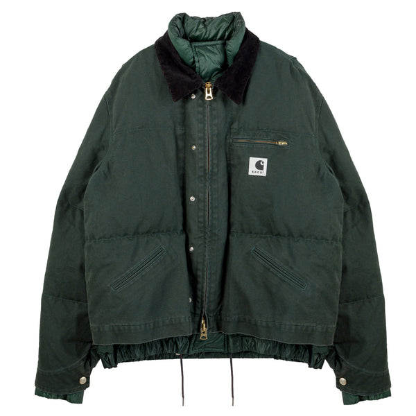 Washed Duck Puffer Jacket
