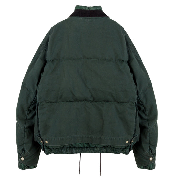 Washed Duck Puffer Jacket