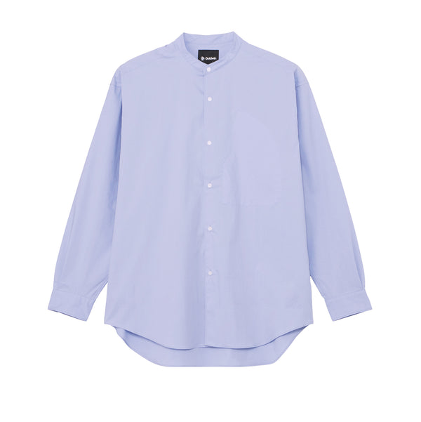 Oversized Band Collar Shirt