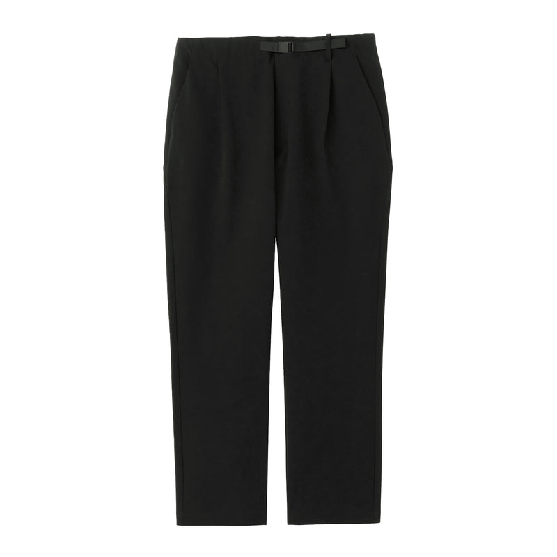 Tuck Tapered Stretch Pants