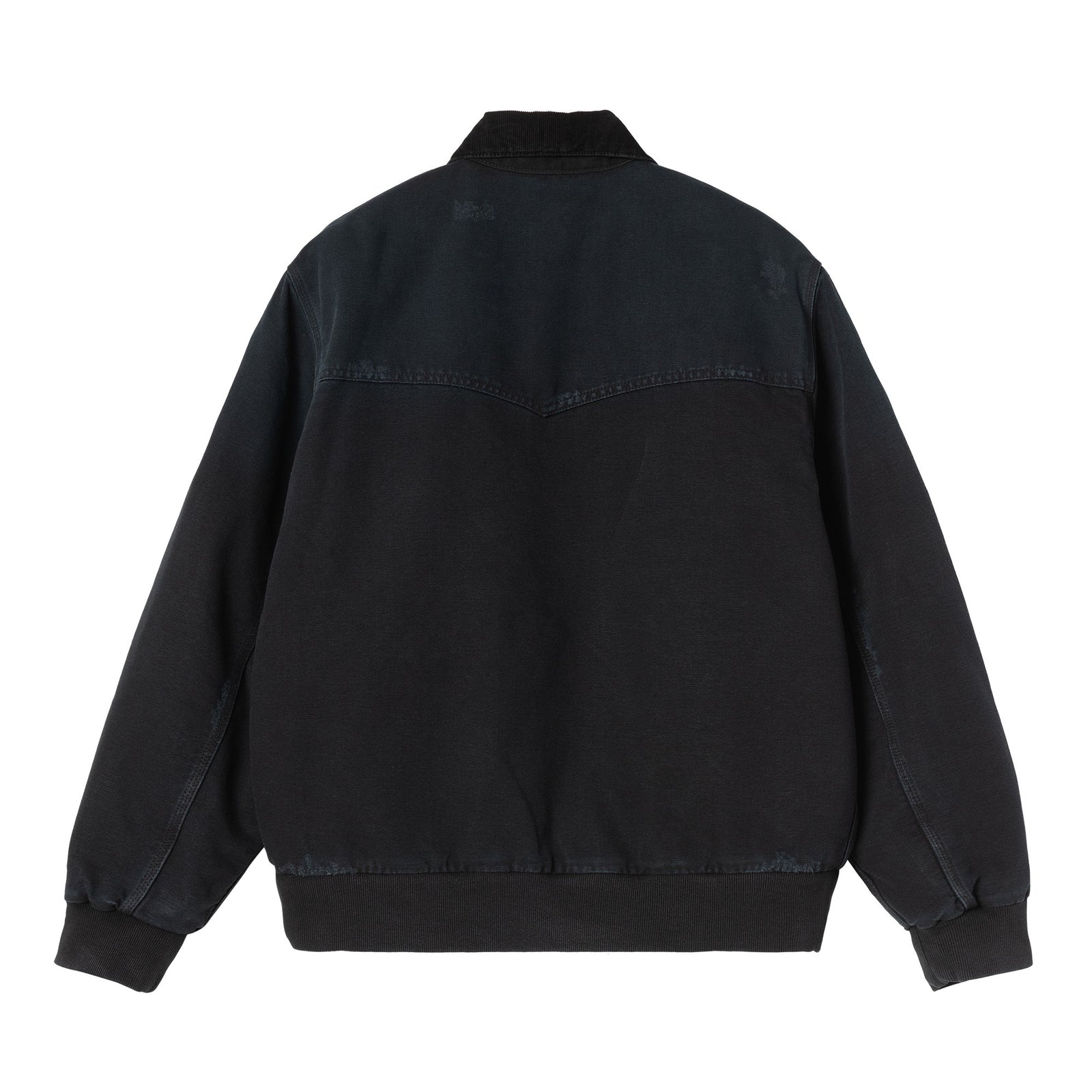 Carhartt WIP, OG Santa Fe Jacket, Black / Black, Grind washed 