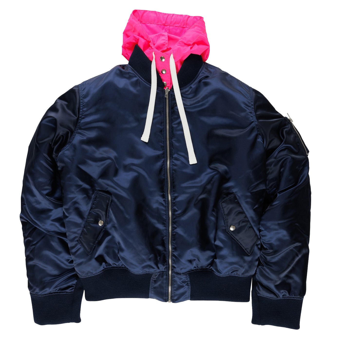 La Fetiche Sacha Hood Neon Pink –