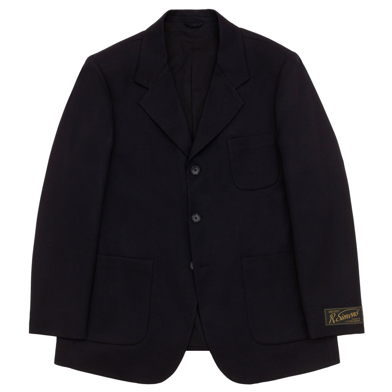Raf Simons Uniform Blazer. 221-544A-30001-099. Black – stormfashion.dk